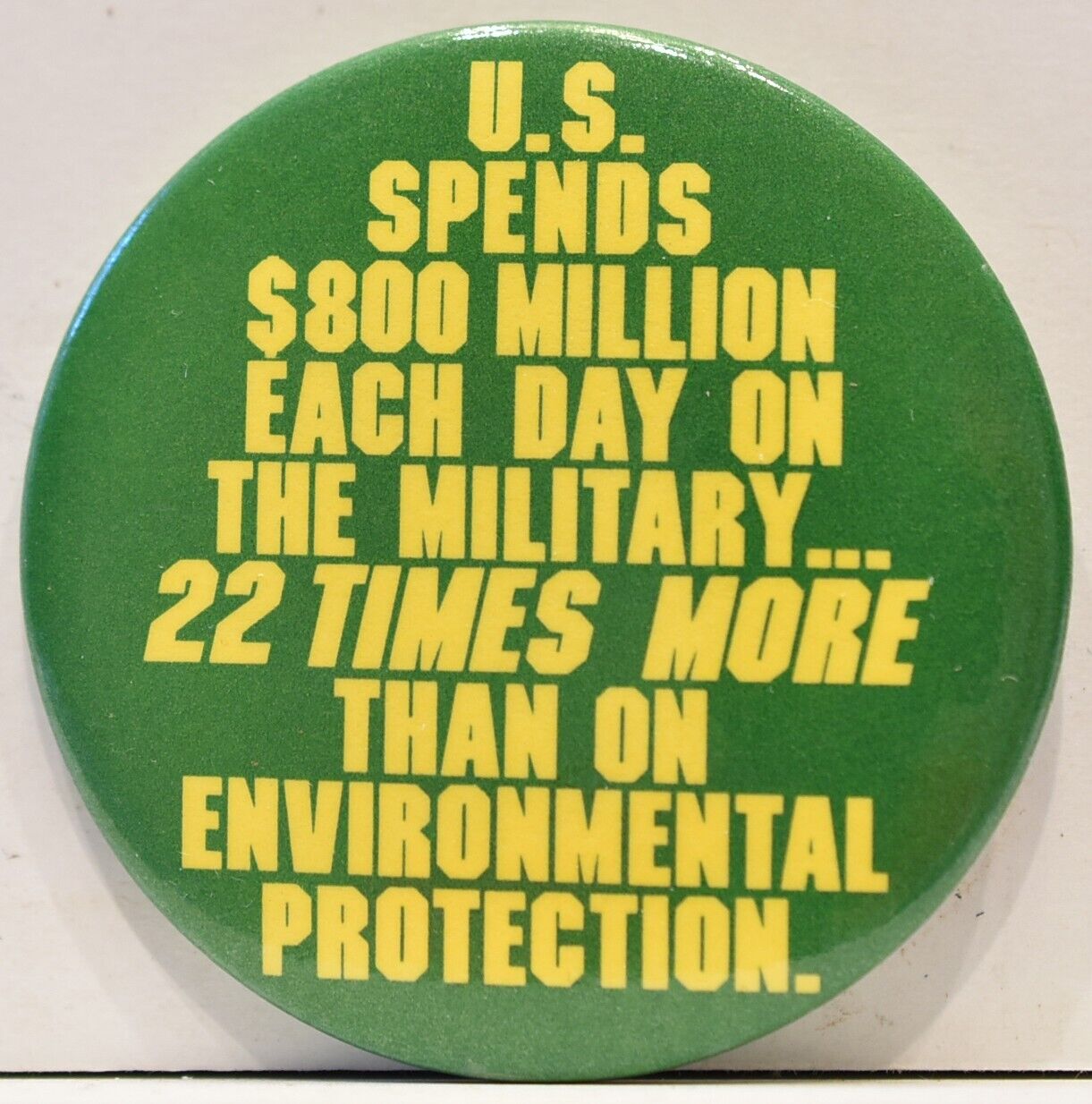 1980s US Spend 22 Times Military Environmental Protect Climate Change Greenpeace
