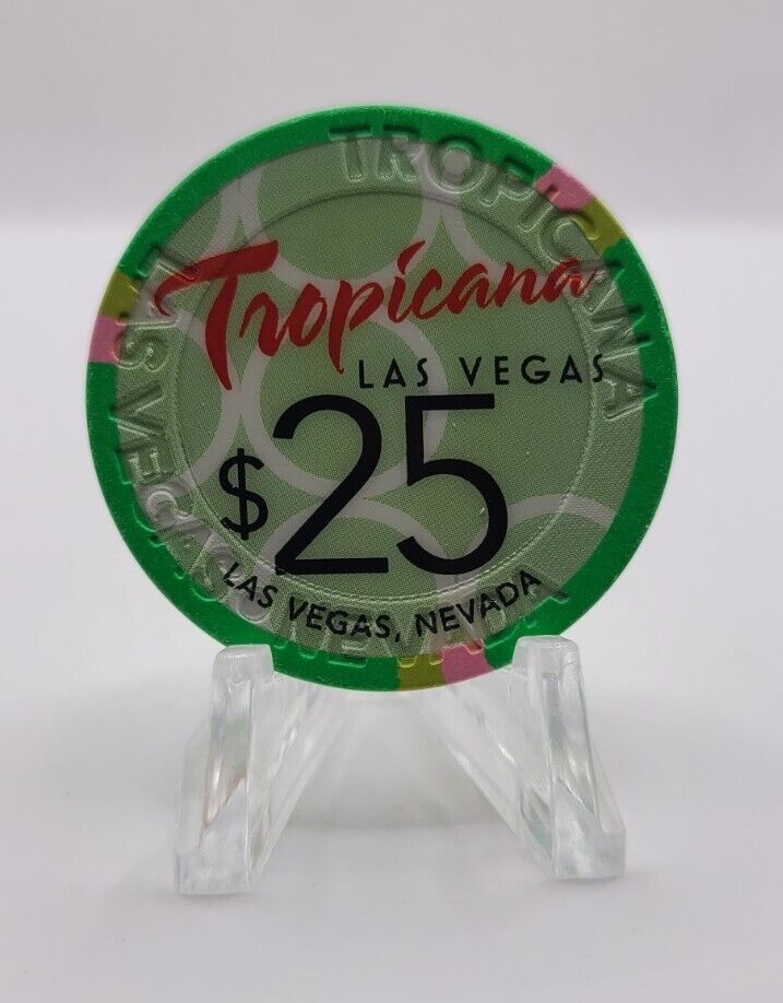 Tropicana Hotel Casino Las Vegas Nevada 2010 $25 Chip E9495
