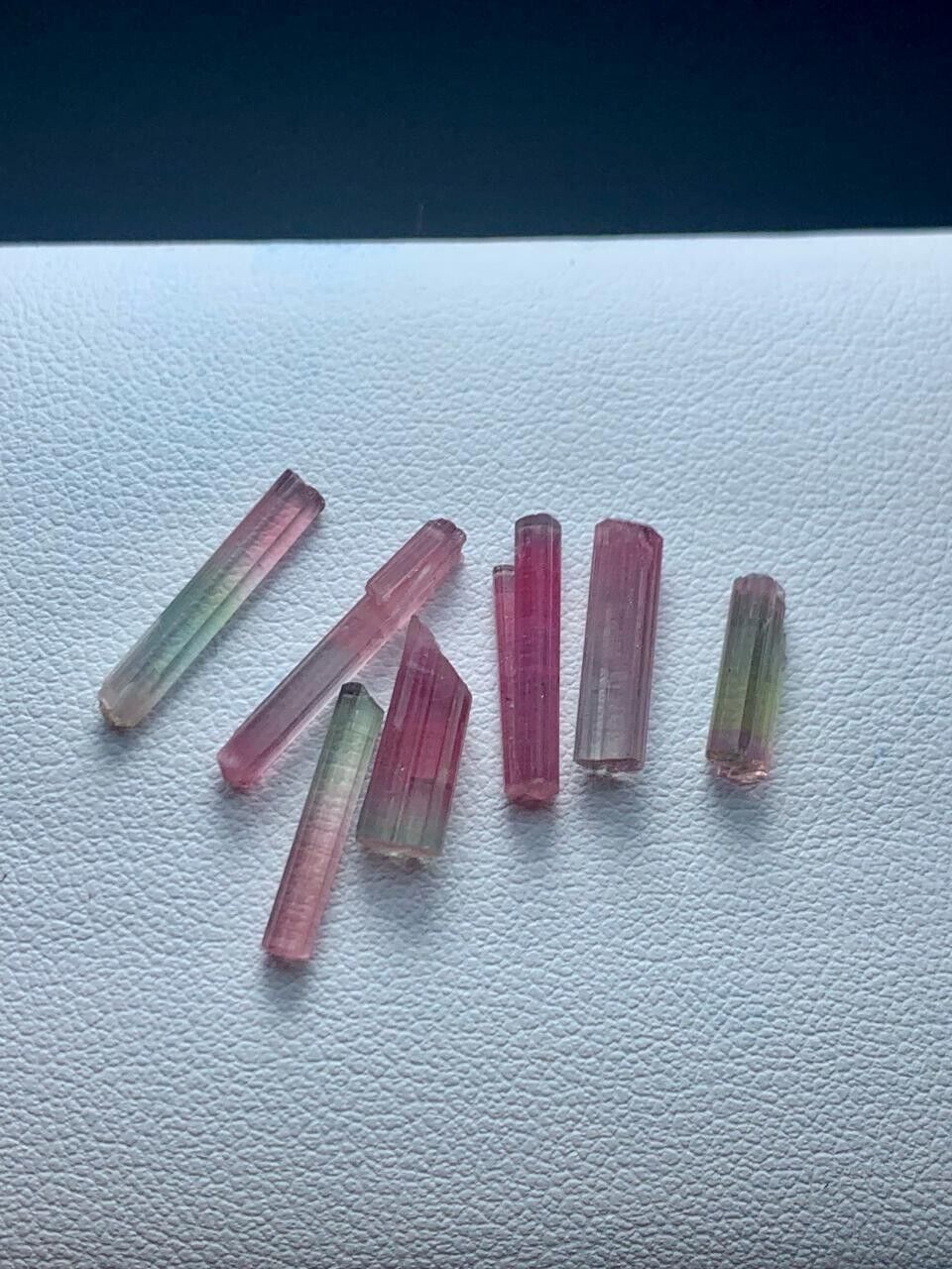 13 Cts Lot Of Terminated Bi Colour Tourmaline Crystals from Afghanistan