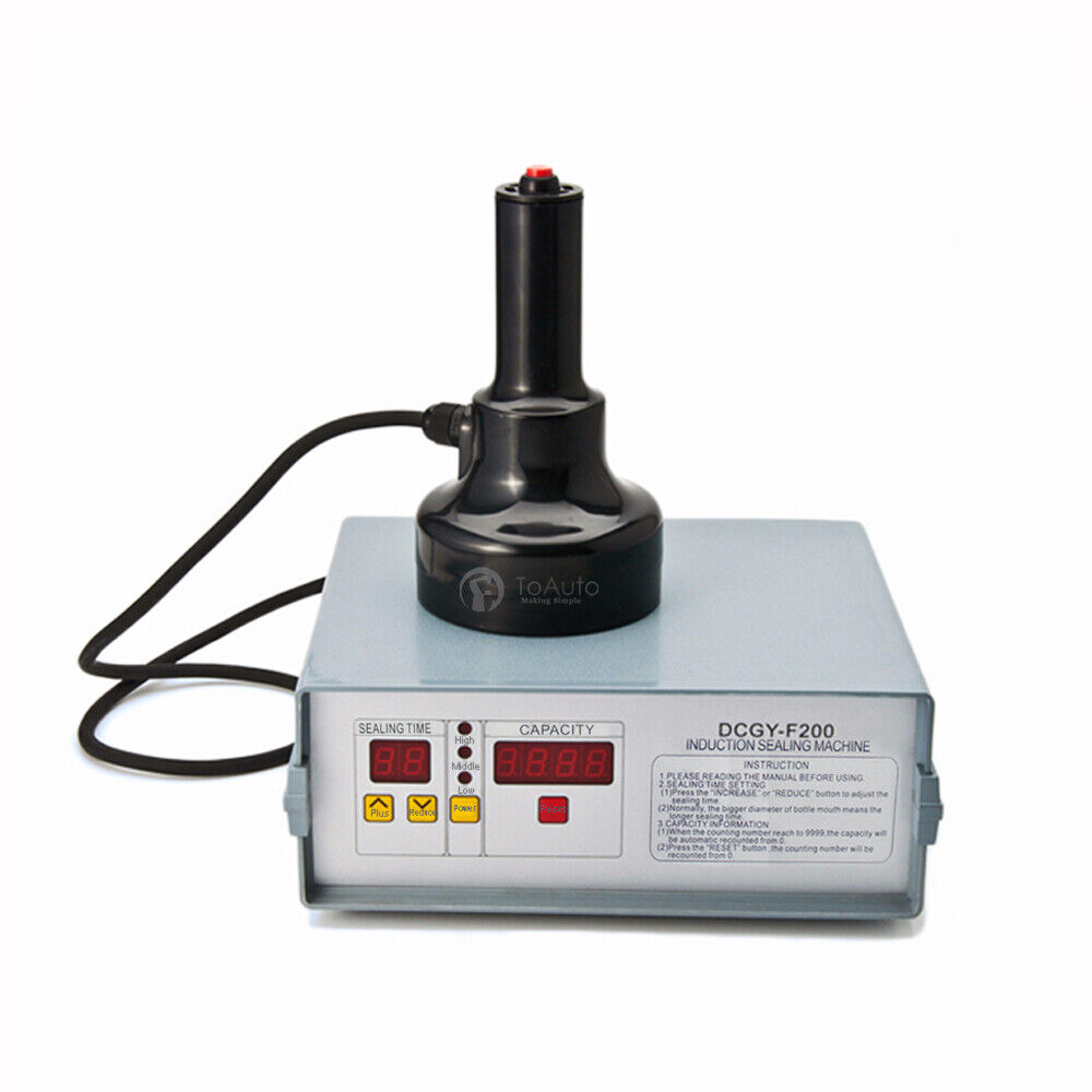 20-80mm Electromagnetic Induction Bottle Cap Foil Sealing Heat Sealer Machine