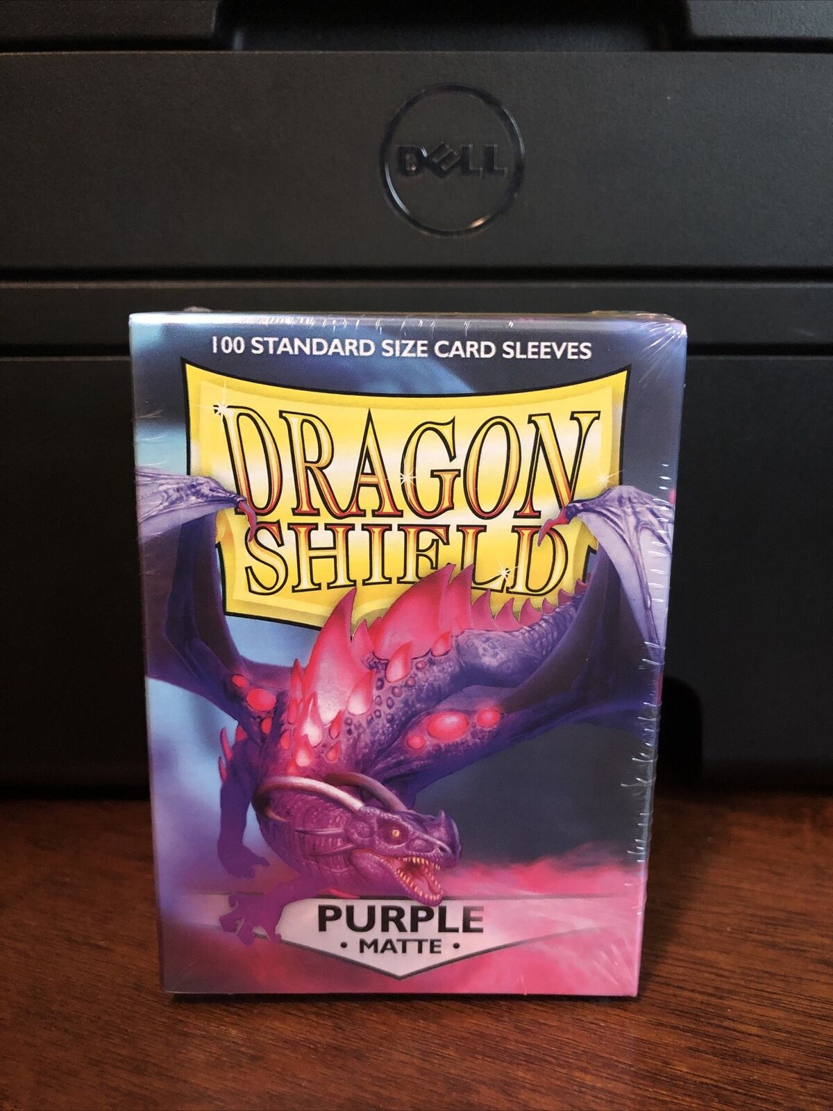Dragon Shield Sleeves Pack of 100 Standard Size Card Sleeves Purple Matte