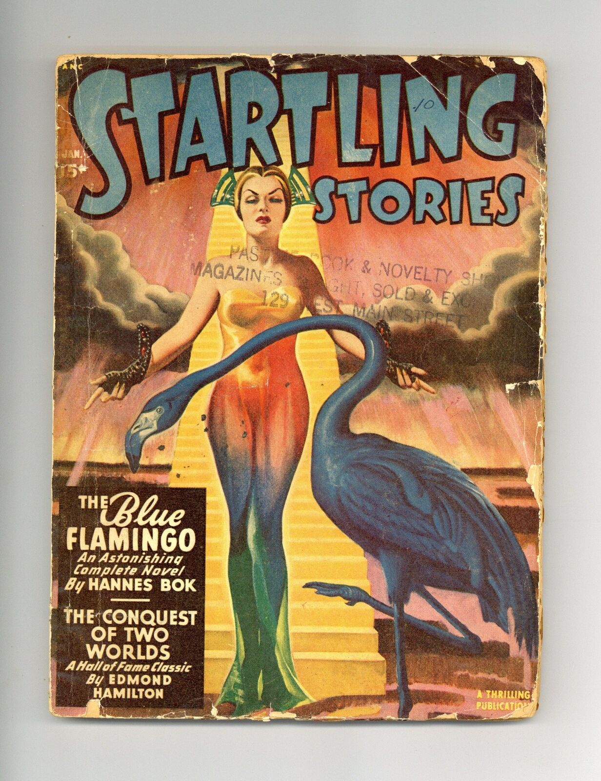 Startling Stories Pulp Jan 1948 Vol. 16 #3 PR Low Grade