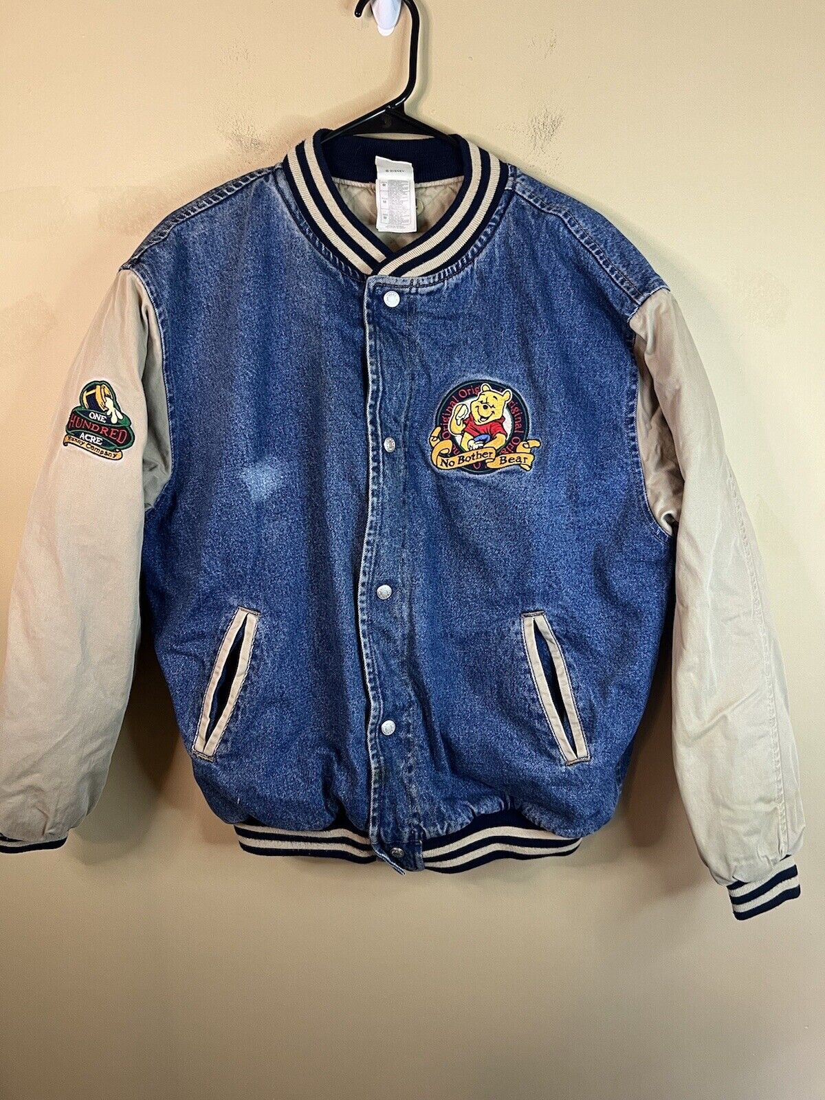 Vintage 90’s DISNEY Winnie The Pooh Varsity Jacket M XXXtentacion