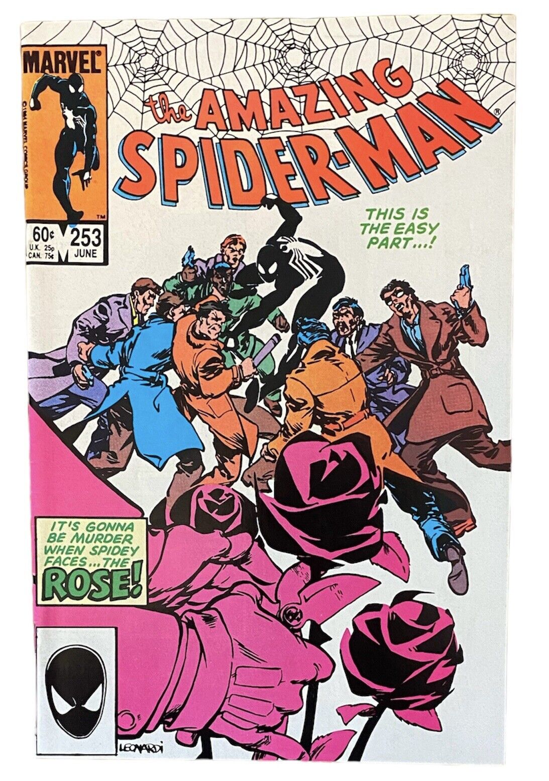 Amazing Spider-Man #253 NM 1984 Marvel 1st App. Rose 2nd Black Costume