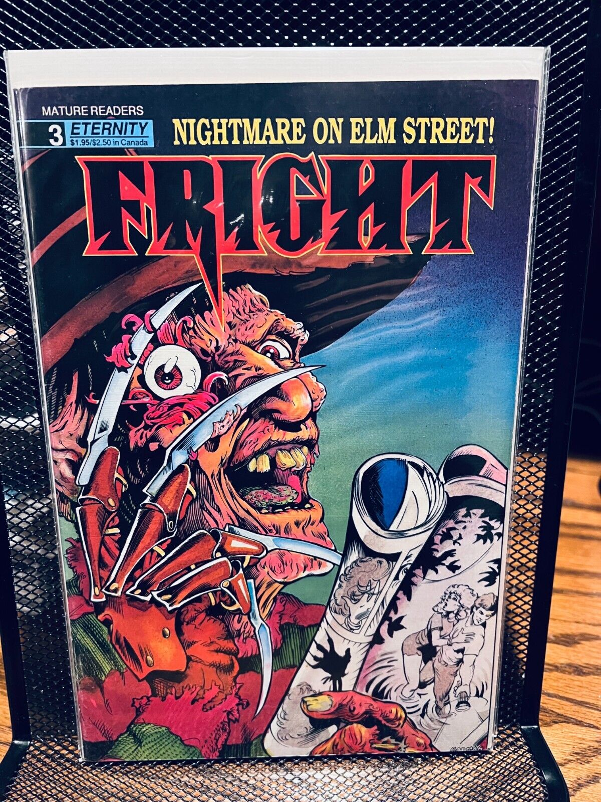 LOT FRIGHT FULL SET (including Fright #3 - 1st Freddy Krueger in comics 1988) VF