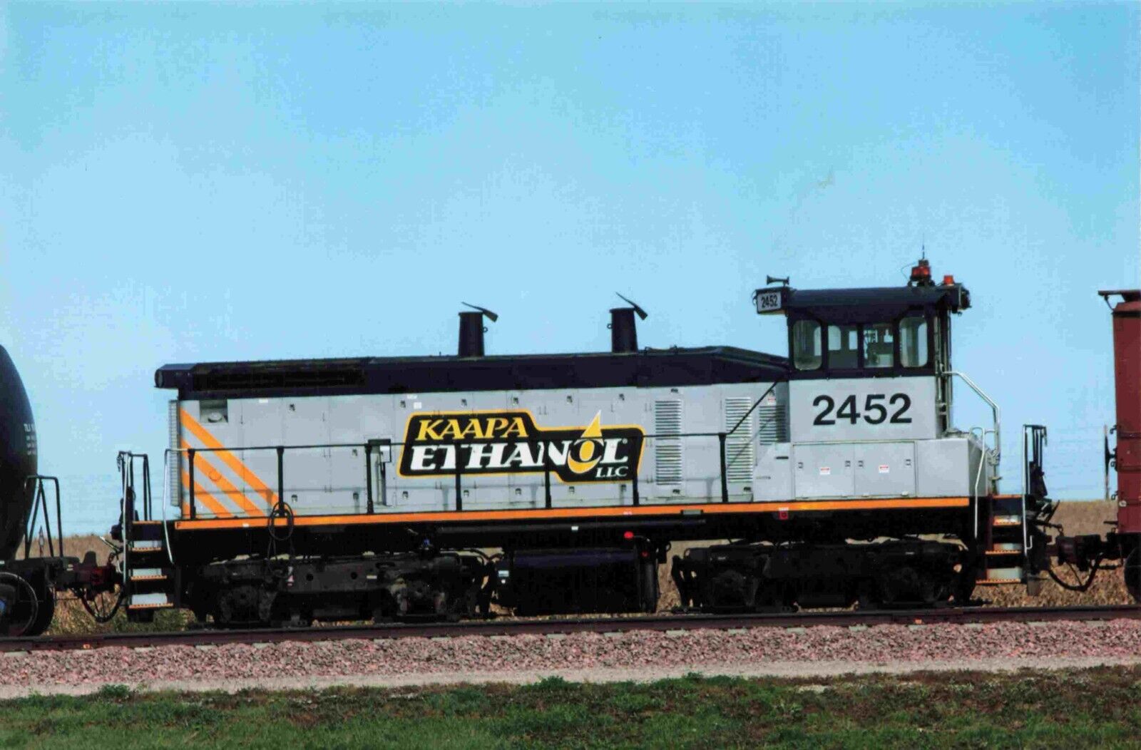 Kaapa Ethanol Llc 2452 Train Railroad Photo 4X6 #3130