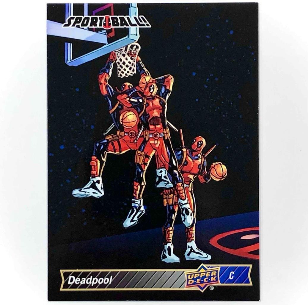 2019 Marvel Deadpool #SB3 Sport Ball 1992-93 Upper Deck Shaquille O'Neal RC SP