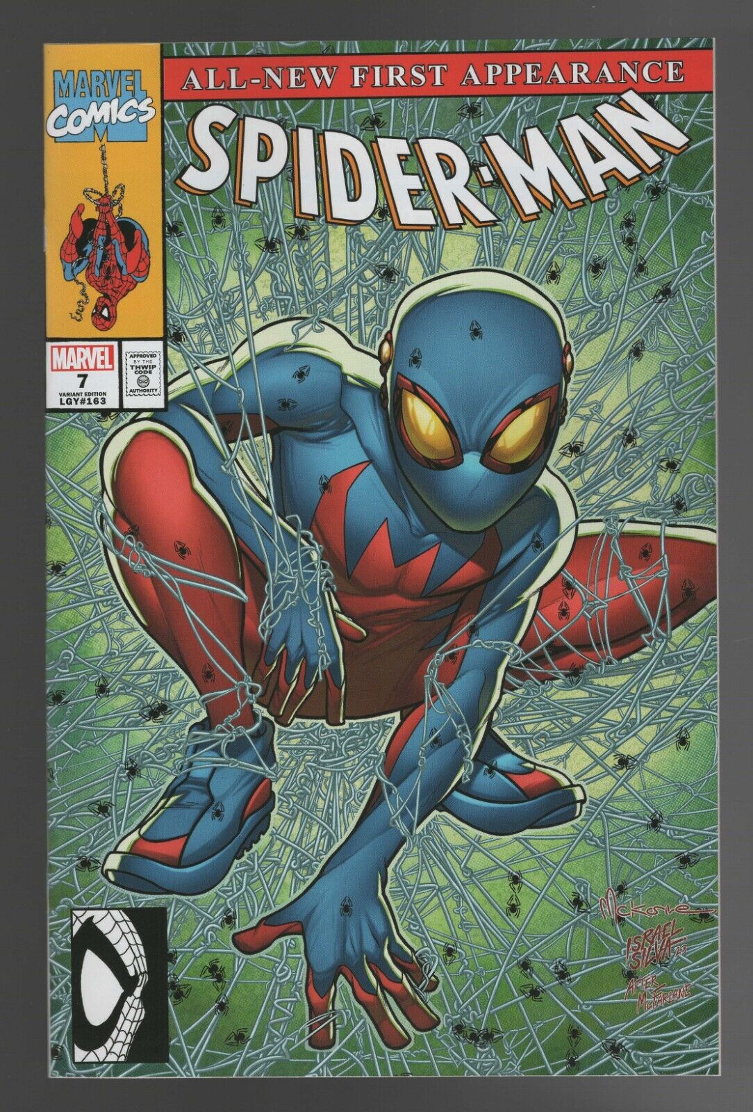Spider-Man #7 Variant 2nd Print Exclusive McKone Ltd to 3000 Spider-Boy NM-MT