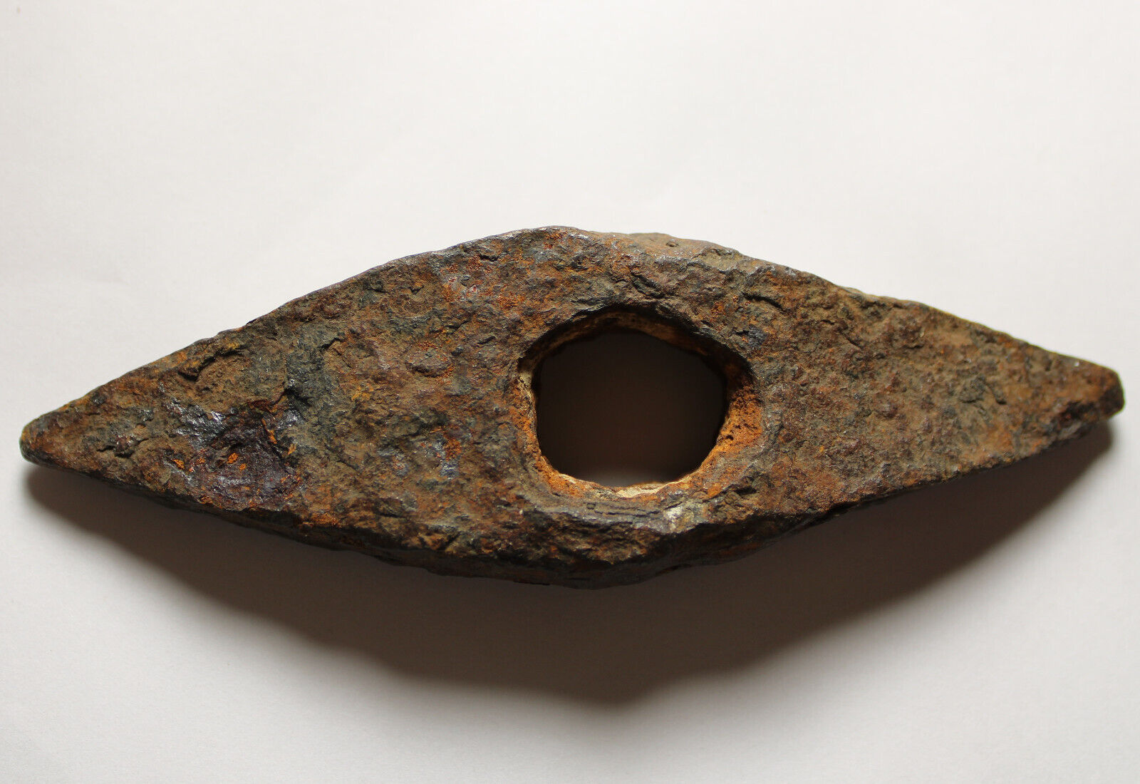 Rare Genuine Ancient Roman Iron battle axe hammer artifact intact 3 Cent AD