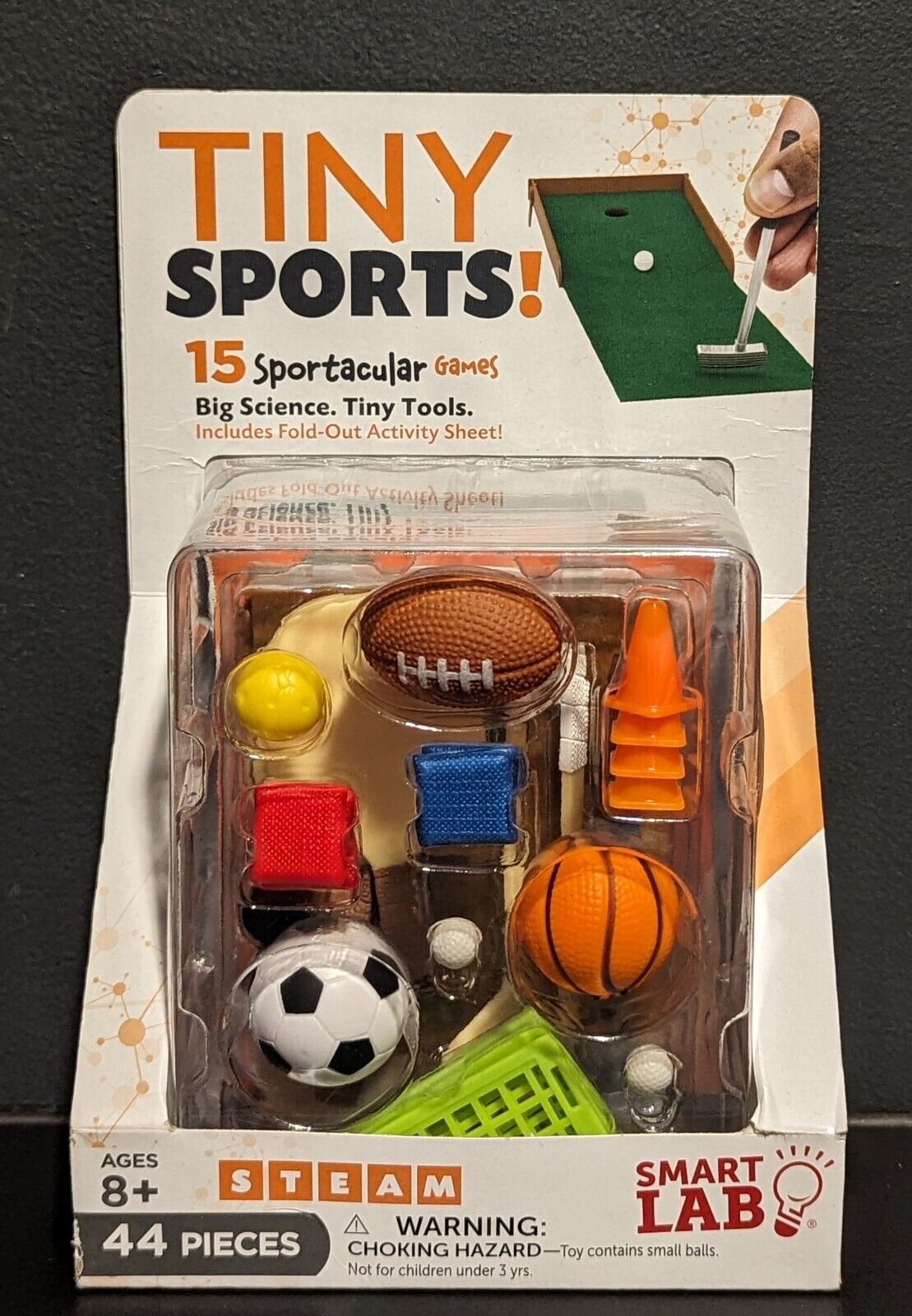 SmartLab Toys Tiny Sports with 15 Games And Tiny Tools 44 Piece Set - NEW