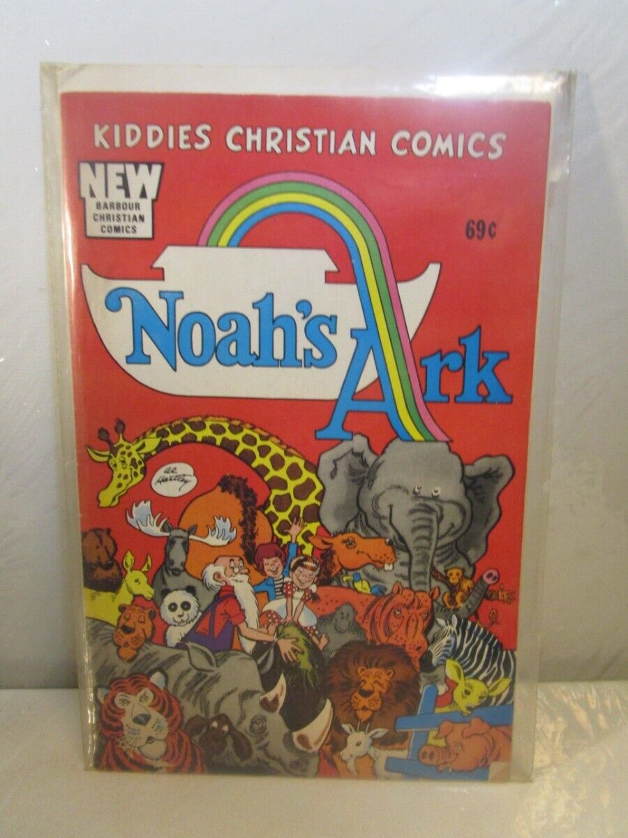 Noah\'s Ark 1975-Spire Christian Comics-Al Hartley BAGGED BOARDED