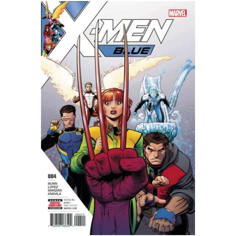 X-Men: Blue #4 in Near Mint condition. Marvel comics [k^