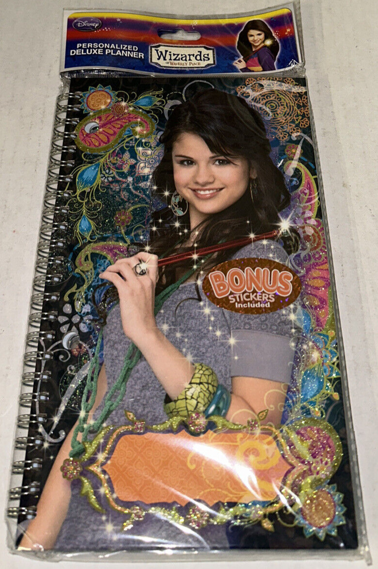 Disney Wizards Of Waverly Place Personalized Deluxe Planner/ Book Bonus Stickers