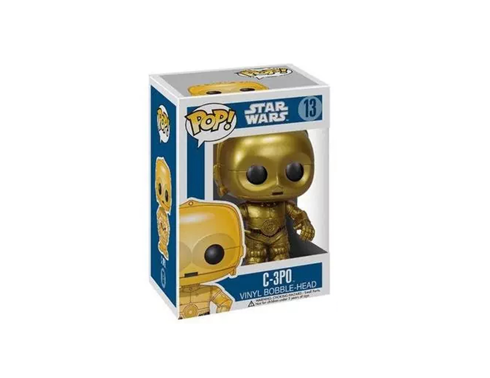 Funko POP Star Wars - C-3PO (Second Release) #13 with Soft Protector (B15)