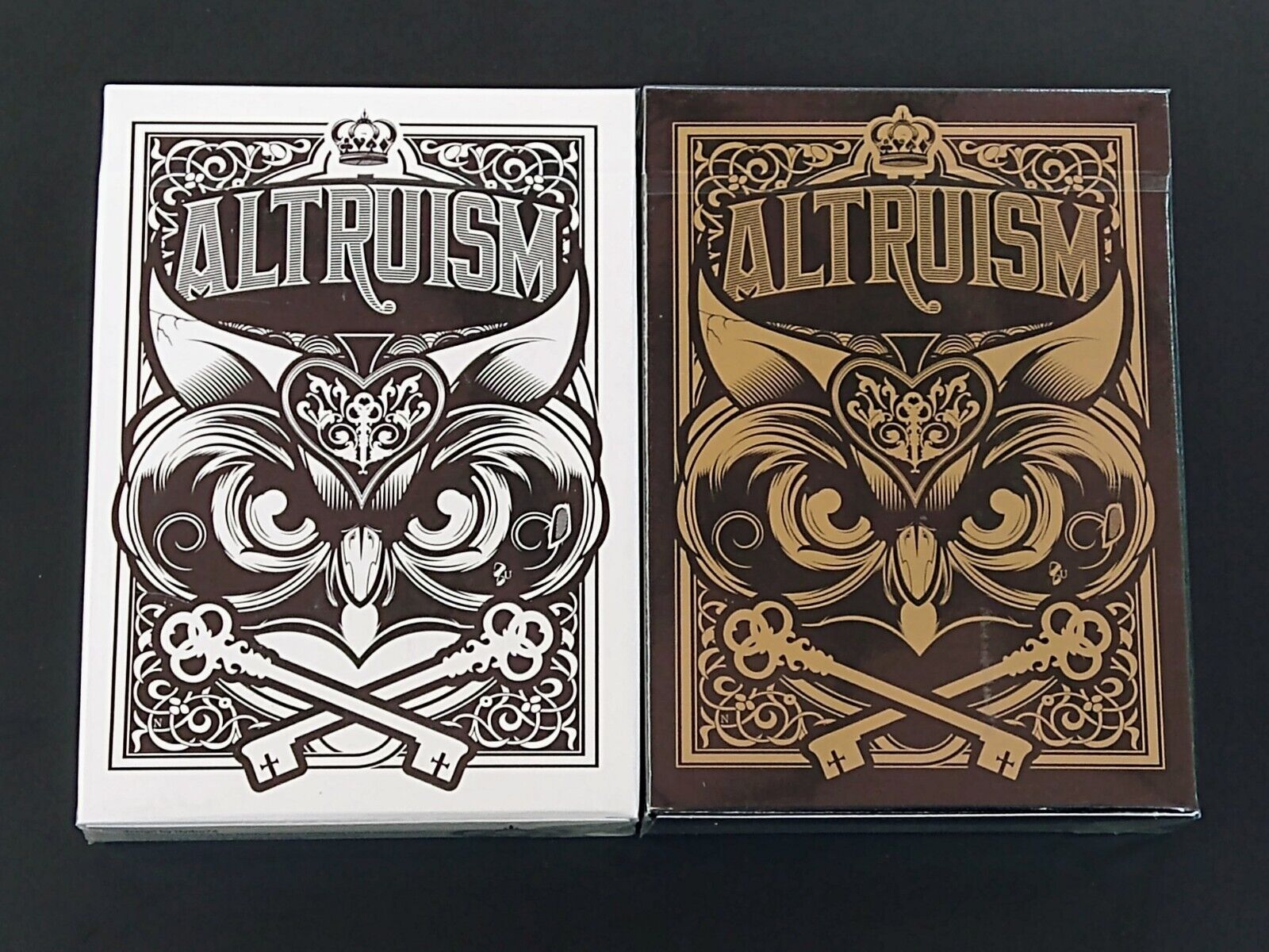 Altruism Playing Cards Deck Set Plus Rare Corrected Card New Snow Owls Sealed