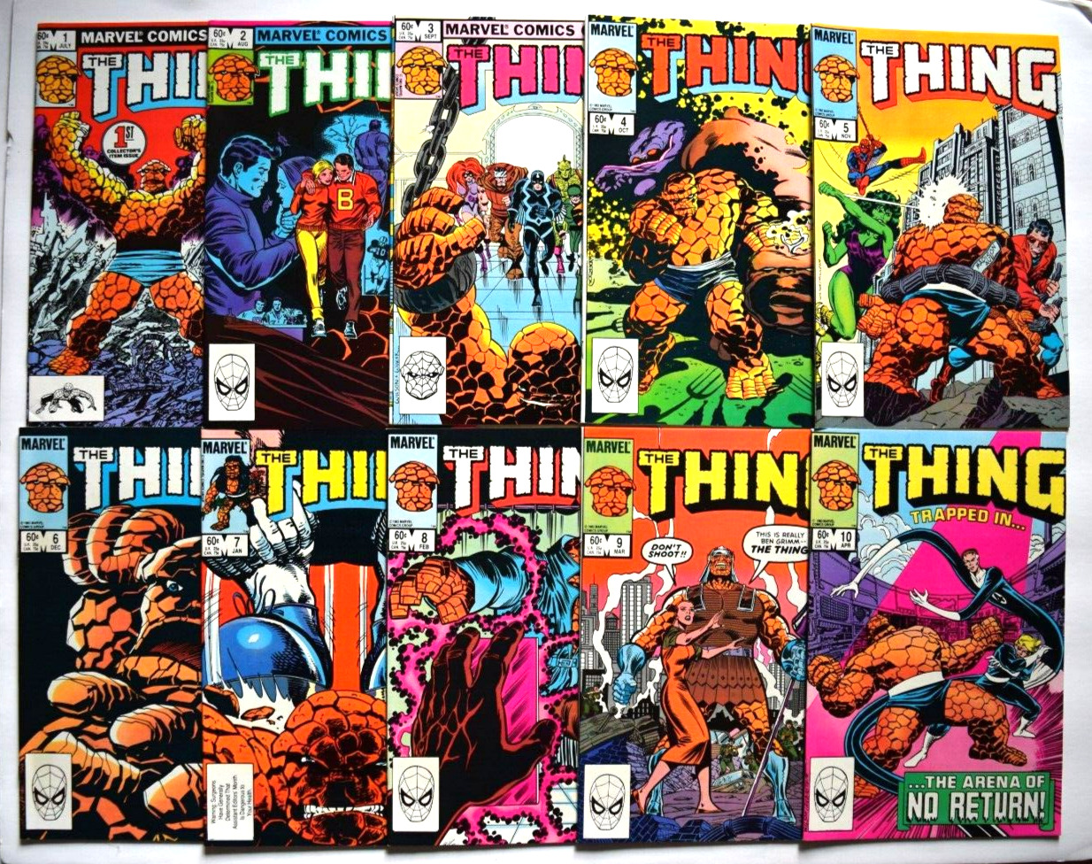 THING (1983) 28 ISSUE SET 1-28 MARVEL COMICS