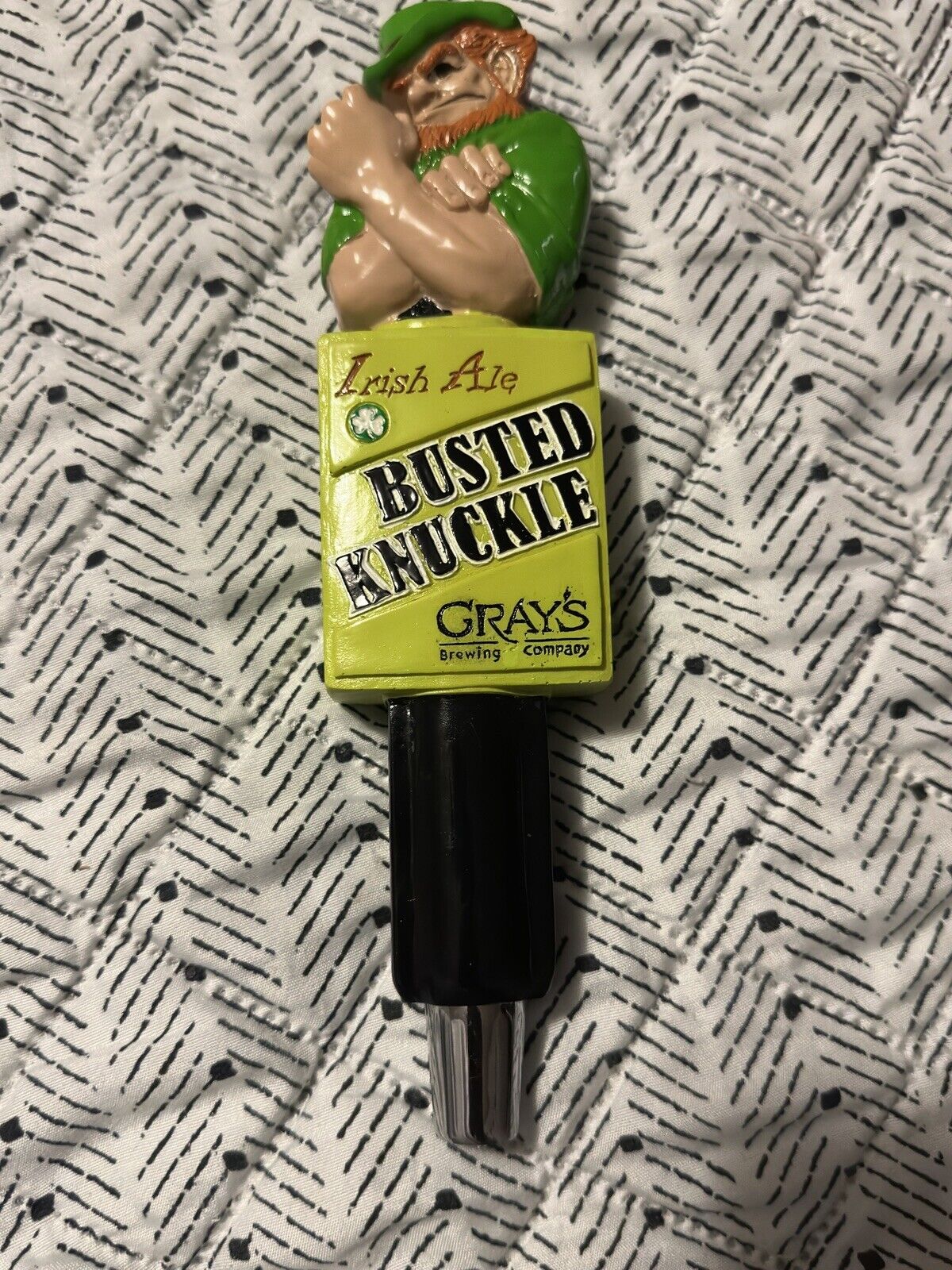 Gray’s Brewing Busted Knuckle Irish Ale…RARE