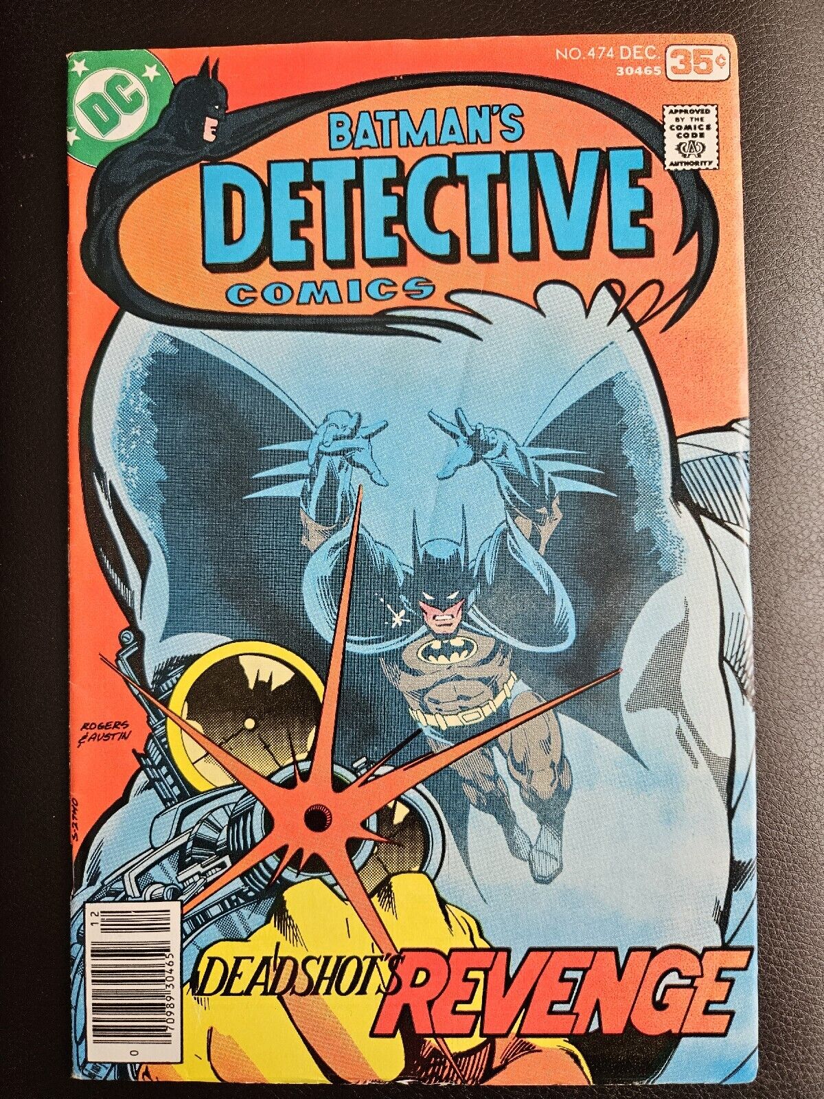 Detective Comics #474 (DC 1977) ~ ✨ 1st Modern Deadshot (Suicide Squad)