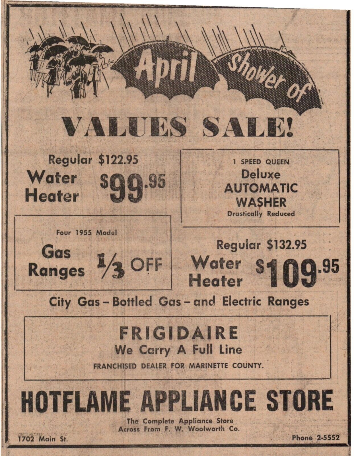 1950\'s Hotflame Appliance Store \