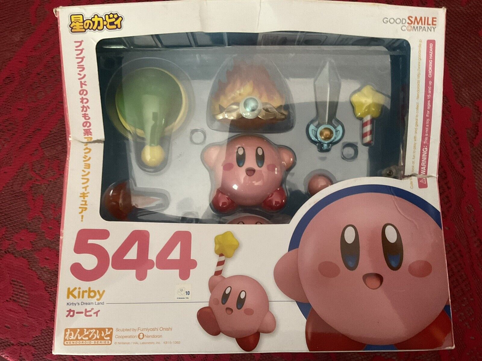 Good Smile Company Kirby's Dream Land Kirby Nendoroid 544 Damaged Box