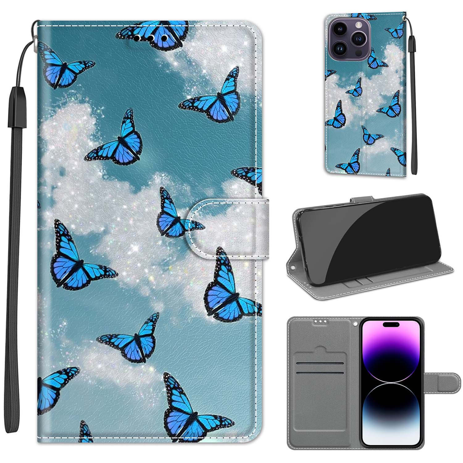 Butterfly Phone Case For iPhone Huawei Samsung Xiaomi OPPO Moto Sony Google