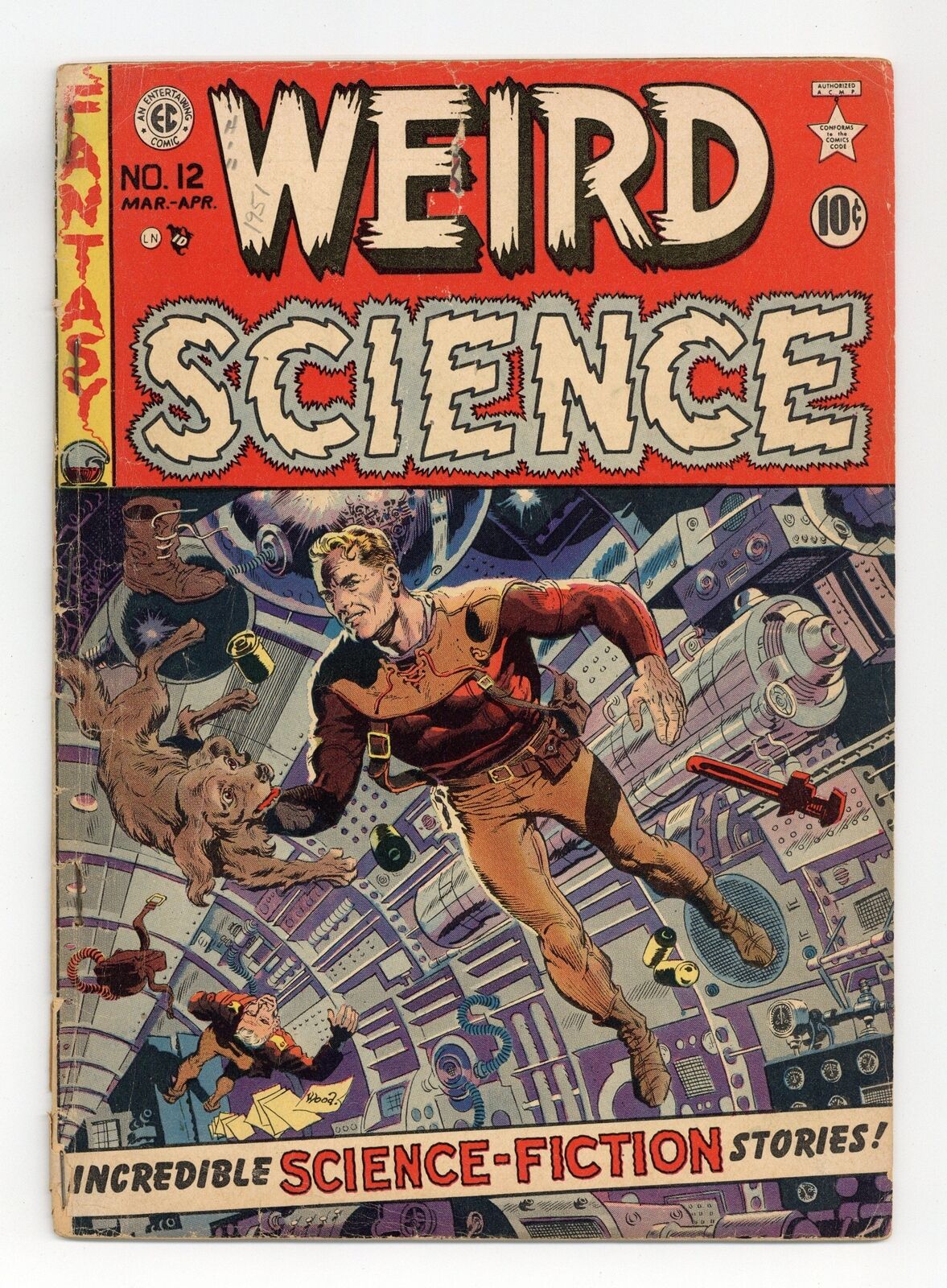 Weird Science #12 FR 1.0 1952