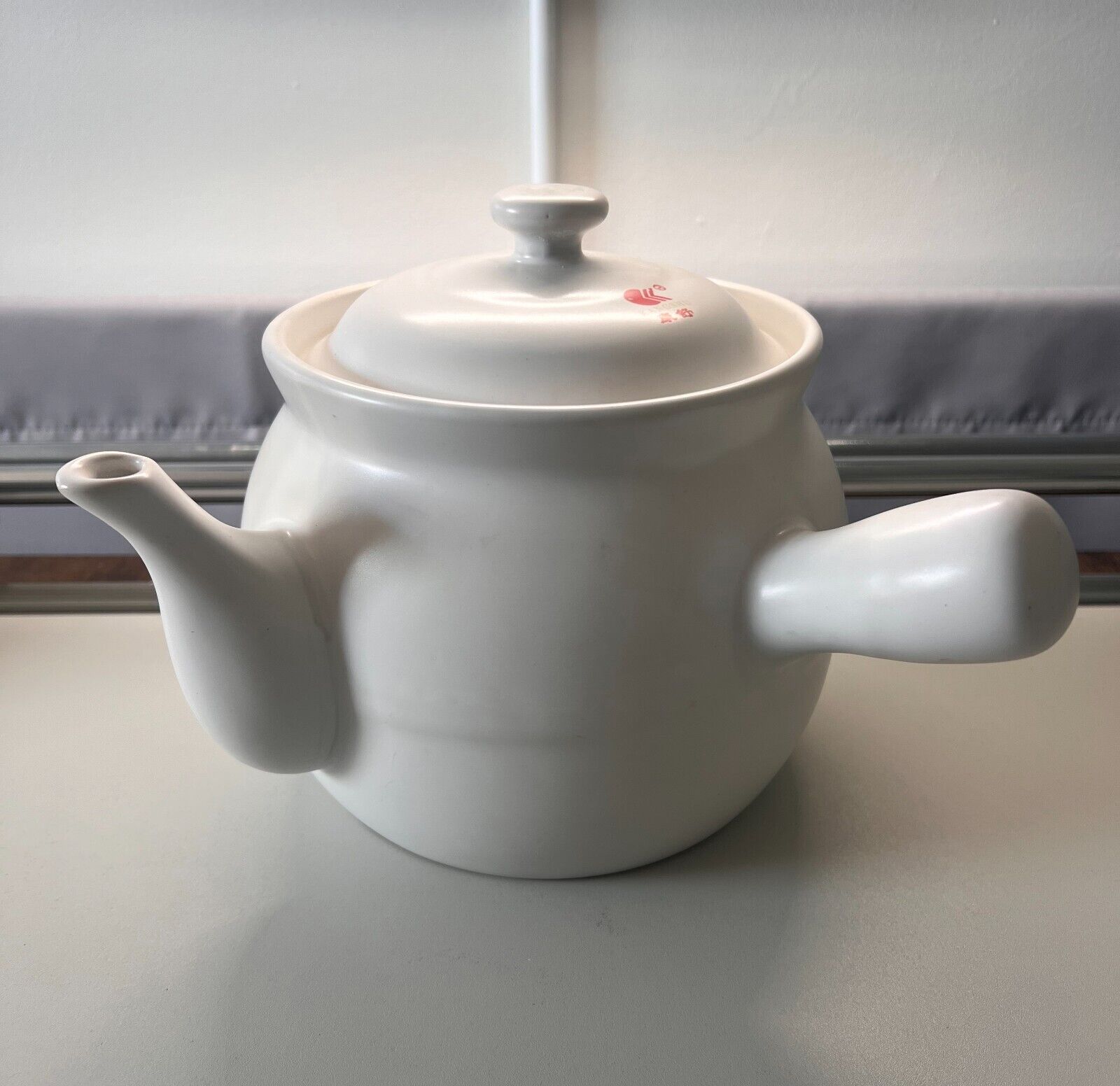 Large Kangshu Ceramic Traditional Chinese Medicine Herbal & Tea Pot