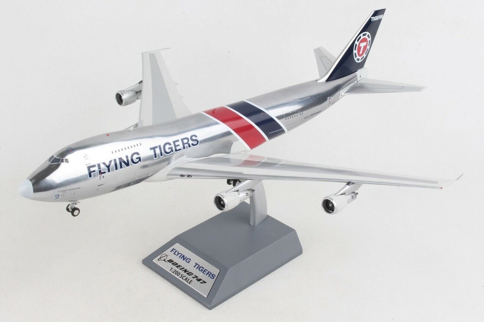  Inflight IF742FT0620P Flying Tigers Boeing 747-200F N815FT Diecast 1/200 Model