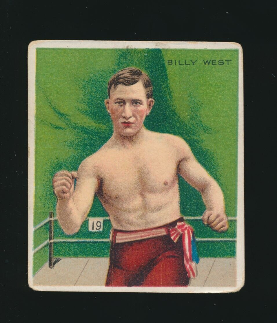 1910 C52 Champion Athletes (Canadian T218) -#41 BILLY WEST (Welterweight)