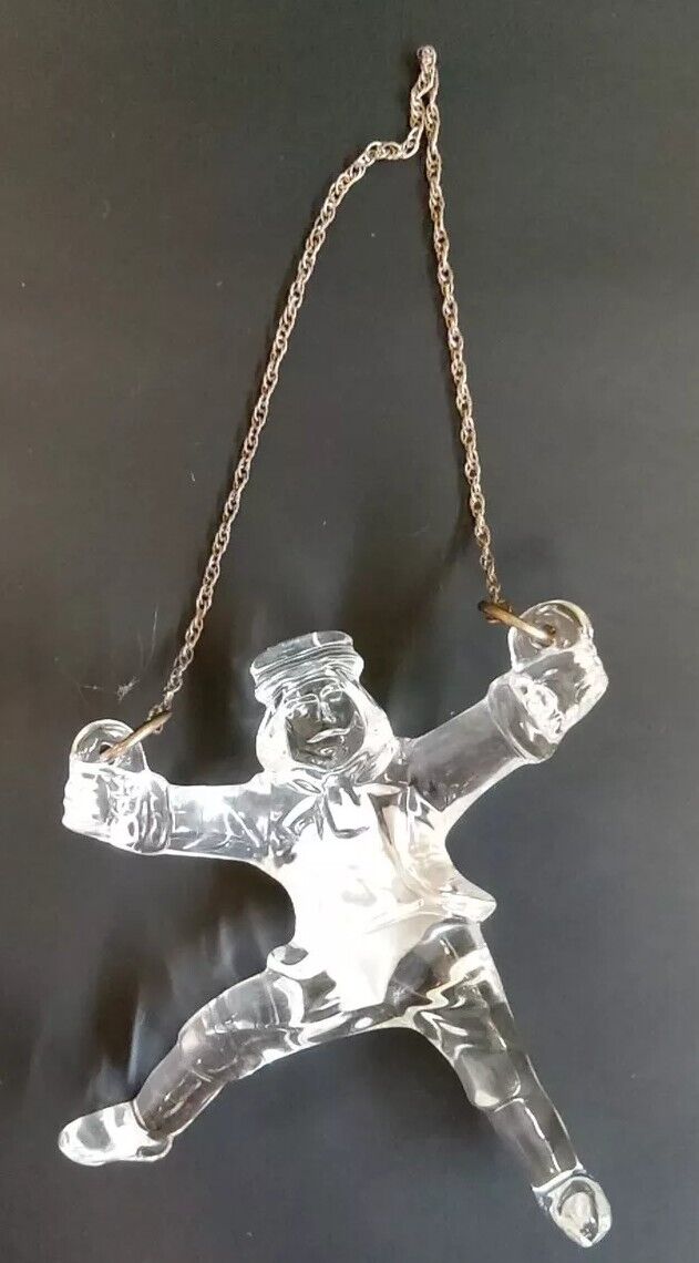 Waterford Crystal 12 Days Of Christmas Ornament 10 Lords A Leaping 2004