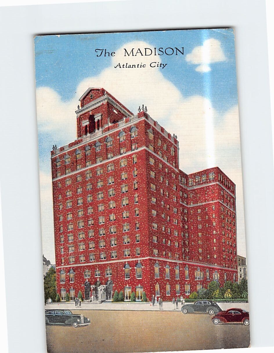 Postcard The Madison Atlantic City New Jersey USA