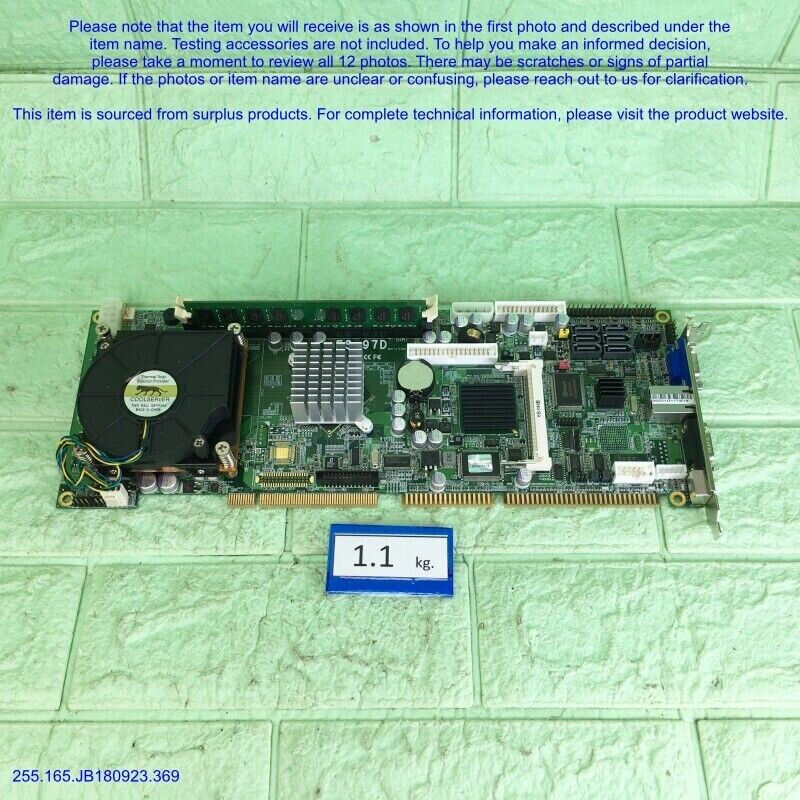 COMMELL FS-97D, Motherboard Gigabit Network Card as photo, sn:1505 DHLtoUS, LAST