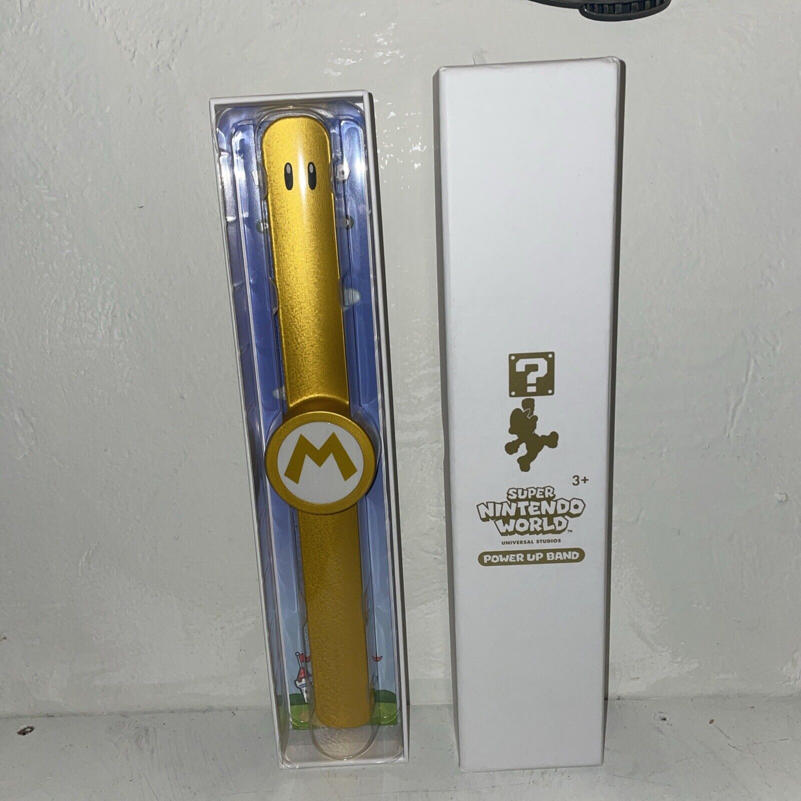USJ exclusive MARIO GOLDEN POWER UP BAND amiibo Universal Japan number limied