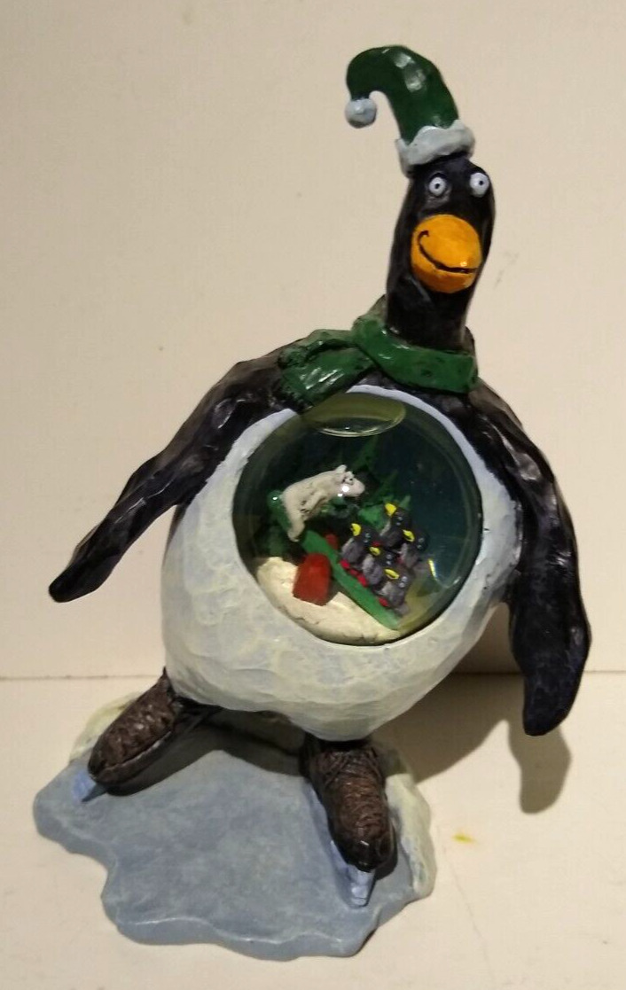 Penguin Snow Globe 8.5\