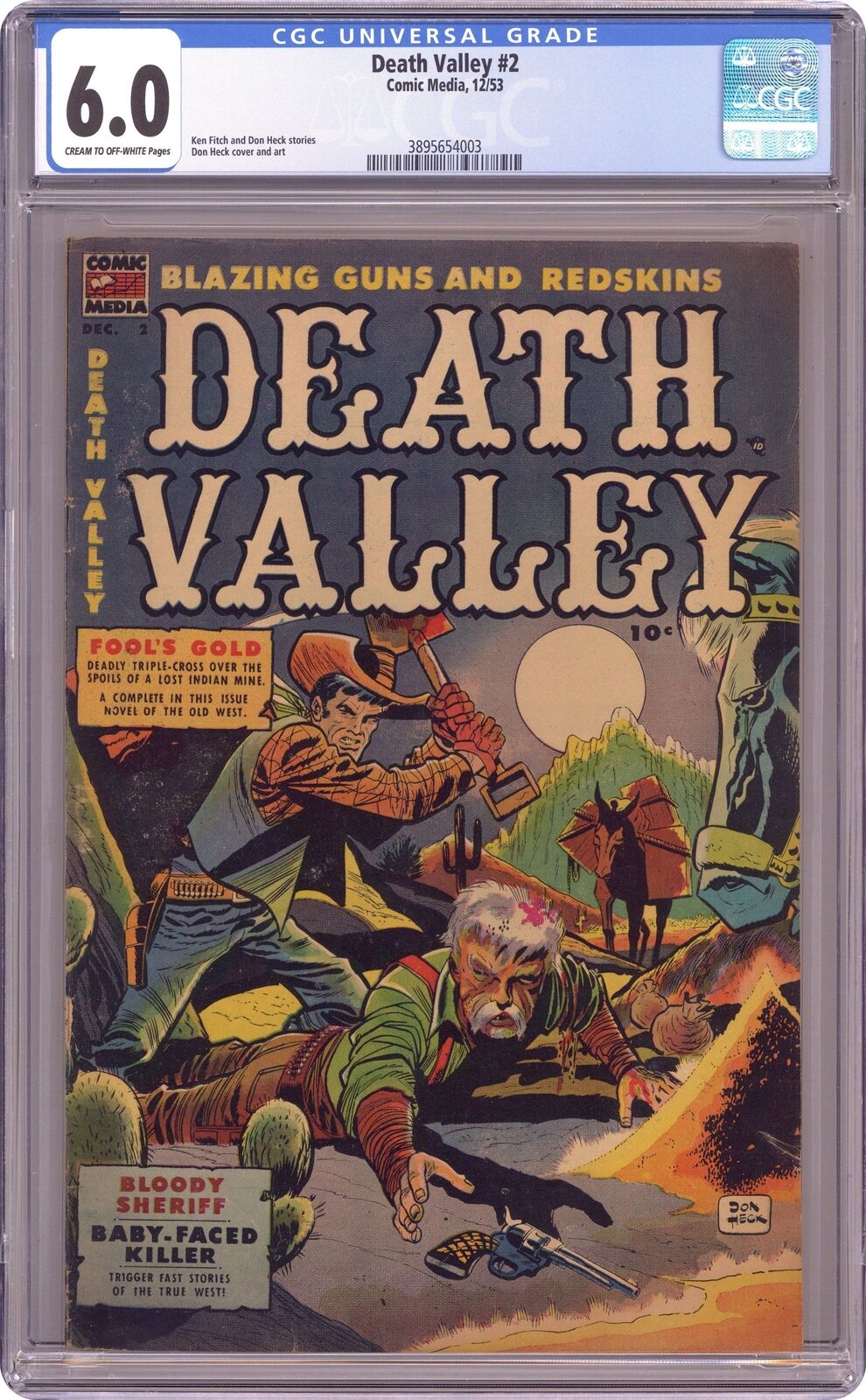 Death Valley #2 CGC 6.0 1953 3895654003