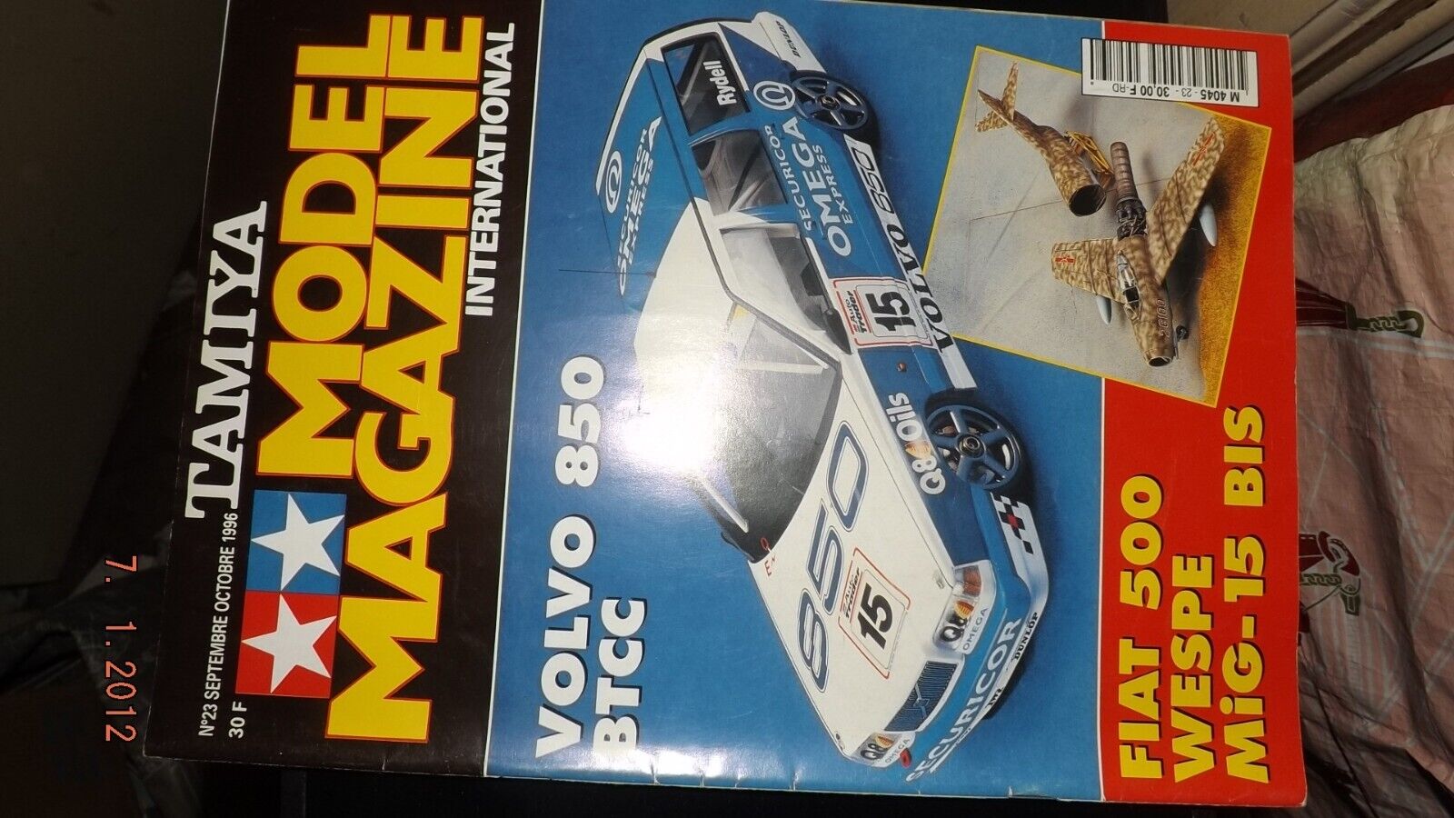 T.0 Revue Model Magazine N°23 Volvo 850 / BTCC / Fiat 500 / Wasp / MiG-15 BIS