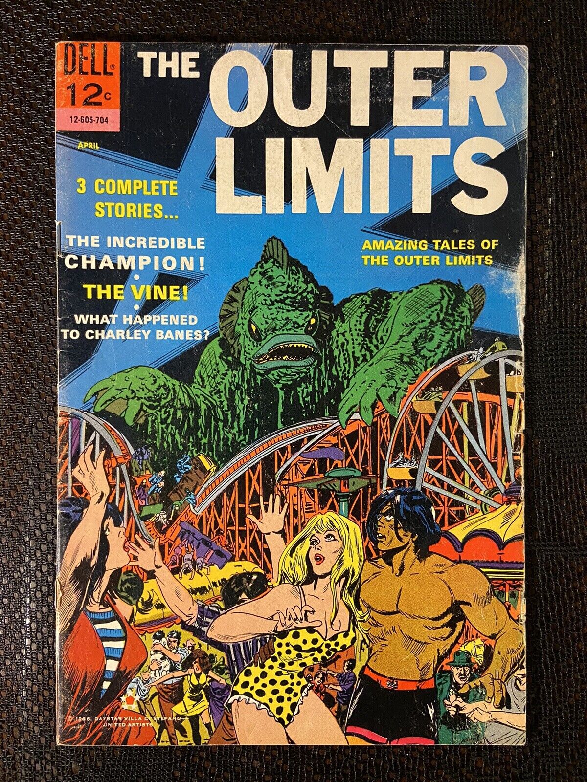 THE OUTER LIMITS #12 (1967) SILVER AGE SCI-Fi BASED ON THE CLASSIC TV SHOW