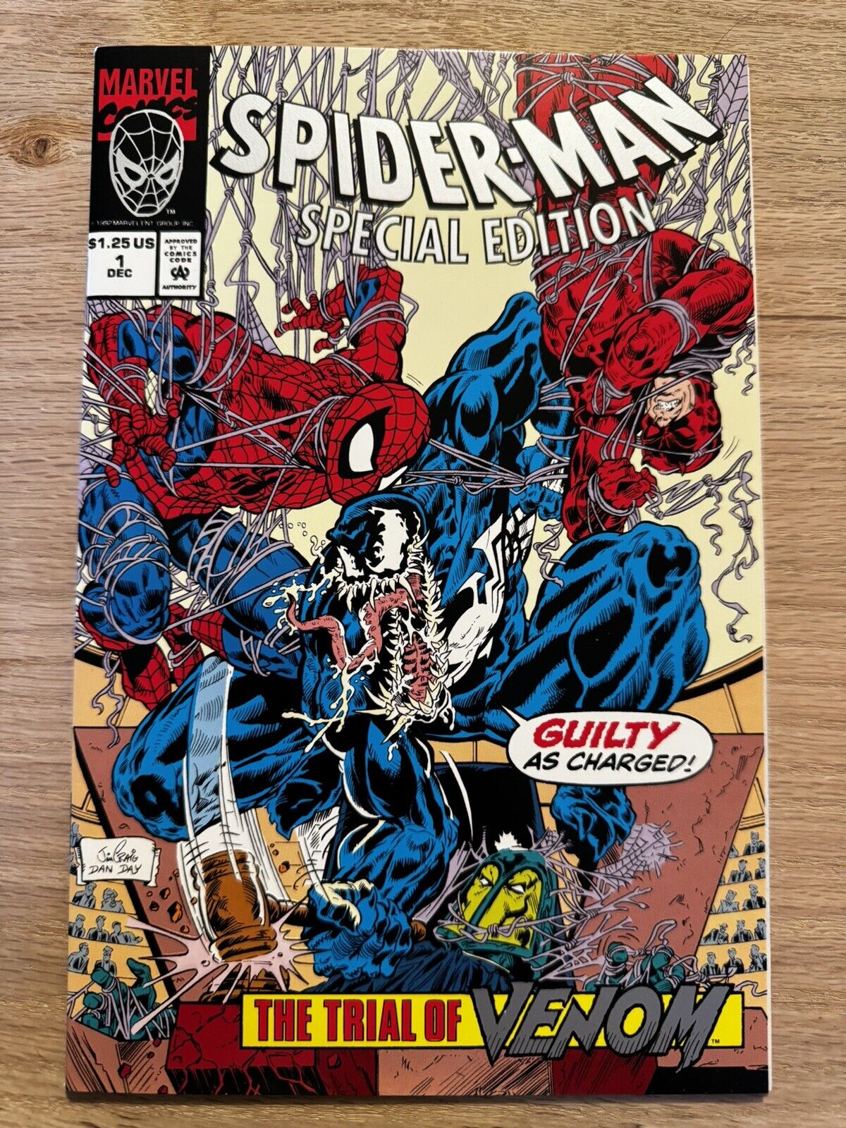 Marvel SPIDER-MAN SPECIAL EDITION #1 (1992) TRIAL OF VENOM - DAREDEVIL