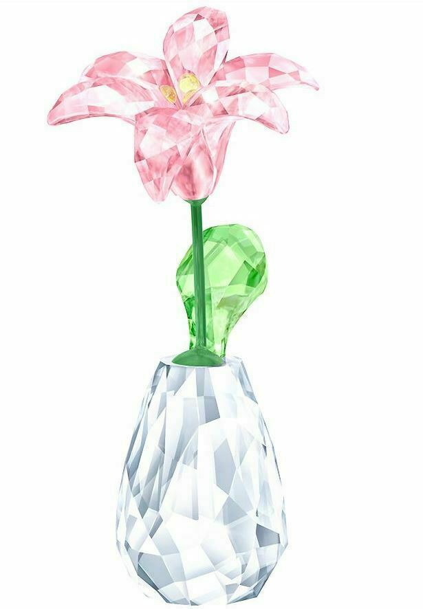 Swarovski Flower Dreams Lily Pink #5439224 Authentic New in Box