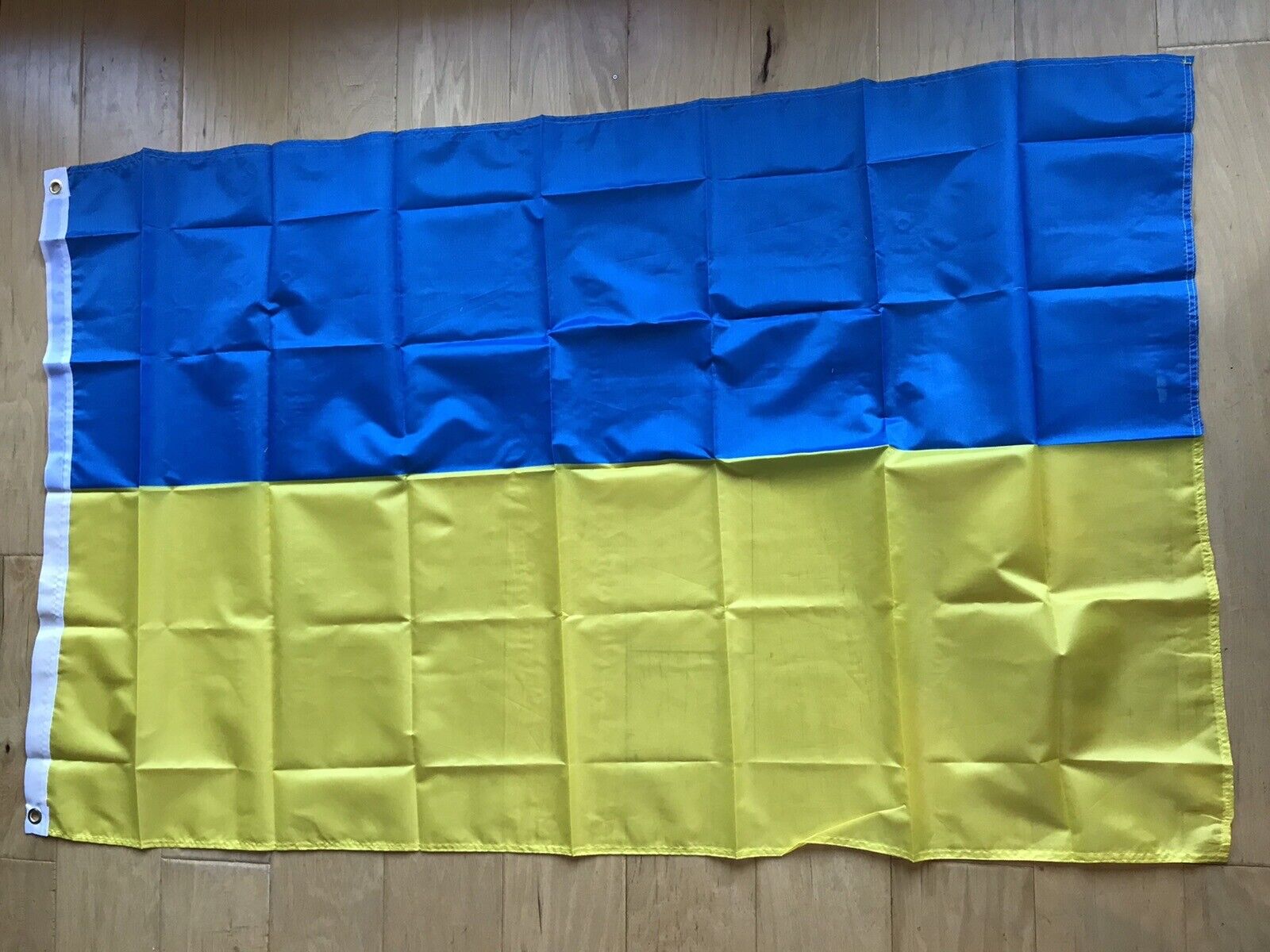 Polyester 3'x5' Ukraine Flag National Flags. Fade resistant. Brass Gromits