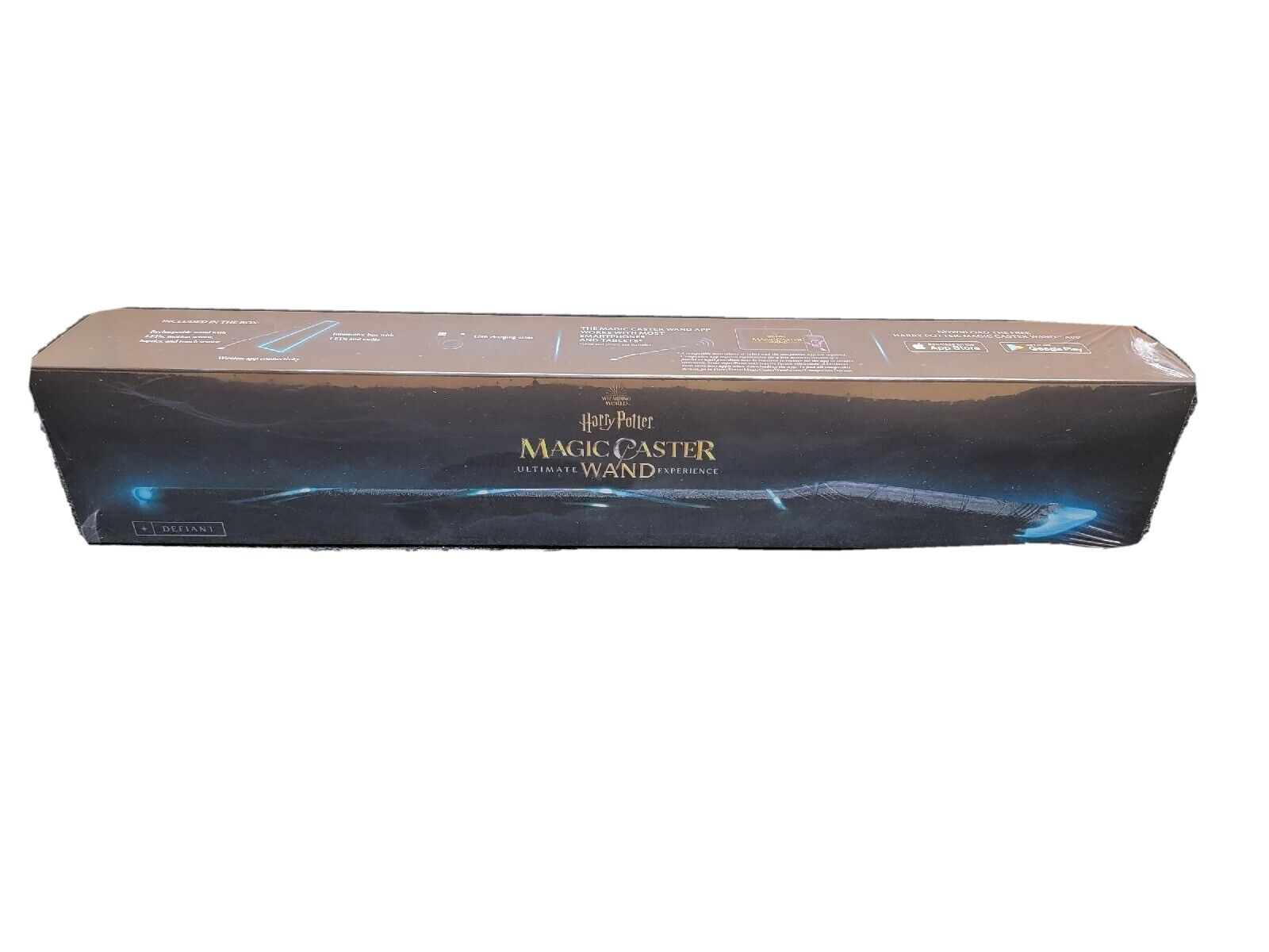 NEW SEALED RARE Harry Potter Magic Caster Wand Unopened - Defiant Hard to Find