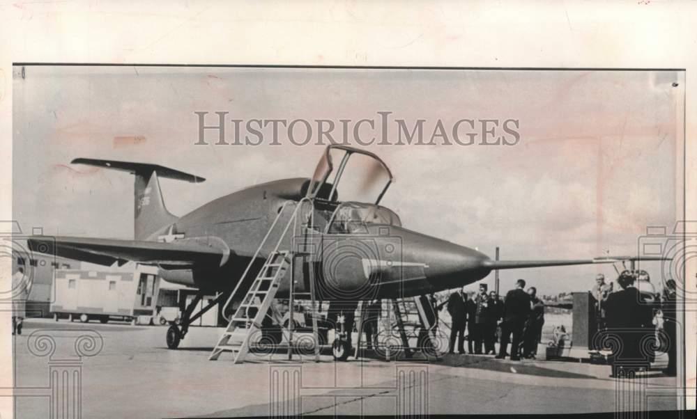 1964 Press Photo Vertical take-off lift fan jet-called the V/Stol in California