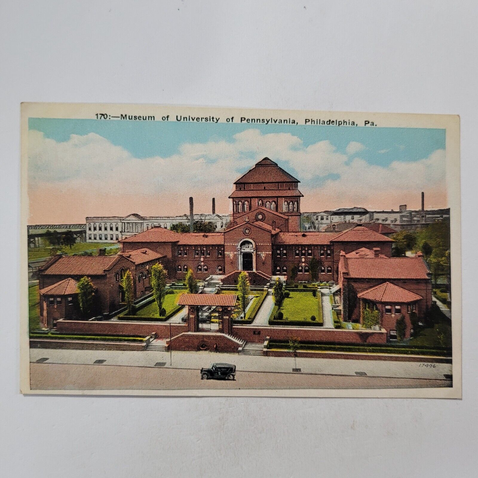 Museum Of University Pennsylvania Philadelphia PA Vintage Postcard