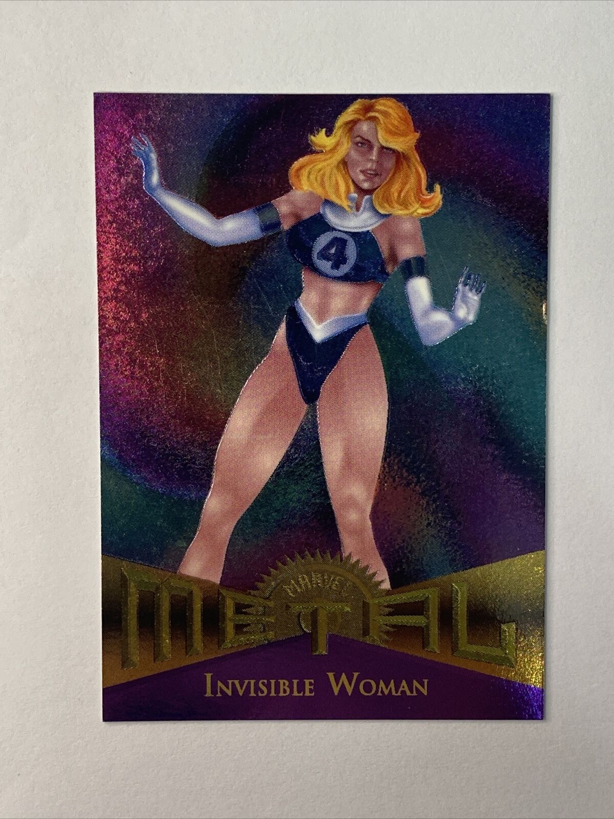 1995 Marvel Metal #33 Invisible Woman