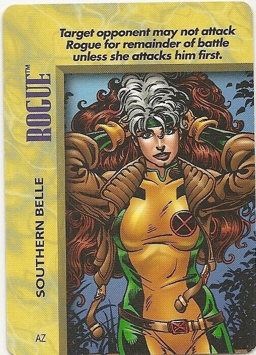 Marvel OVERPOWER IQ Rogue Southern Belle special