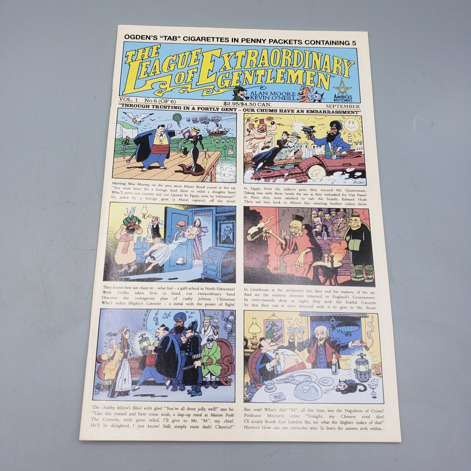 The League of Extraordinary Gentlemen Vol 1 #6 Sep 2000 By America\'s Best Comics