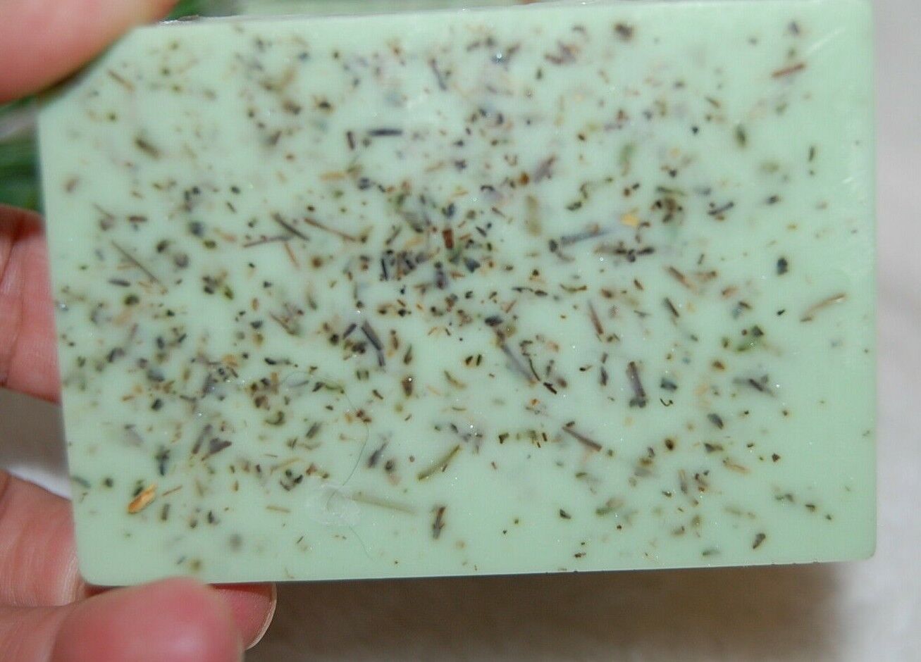 Holy Hyssop & Rosemary Spiritual Cleansing Soap, Remove Hexes, Jinxes, Santeria