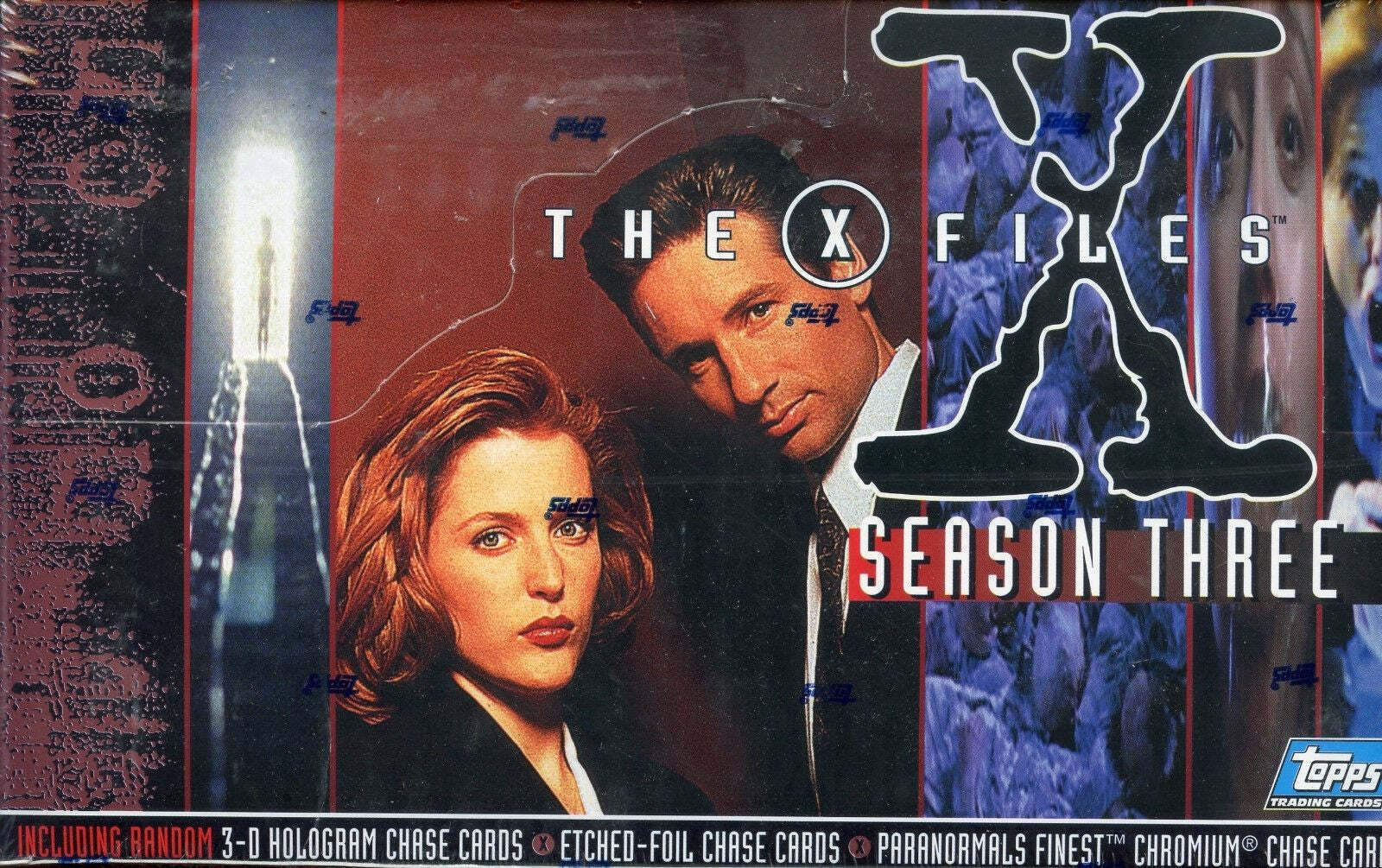 X-Files Season 3 Three Trading Card Box 36 Packs Topps 1996 Factory Sealed