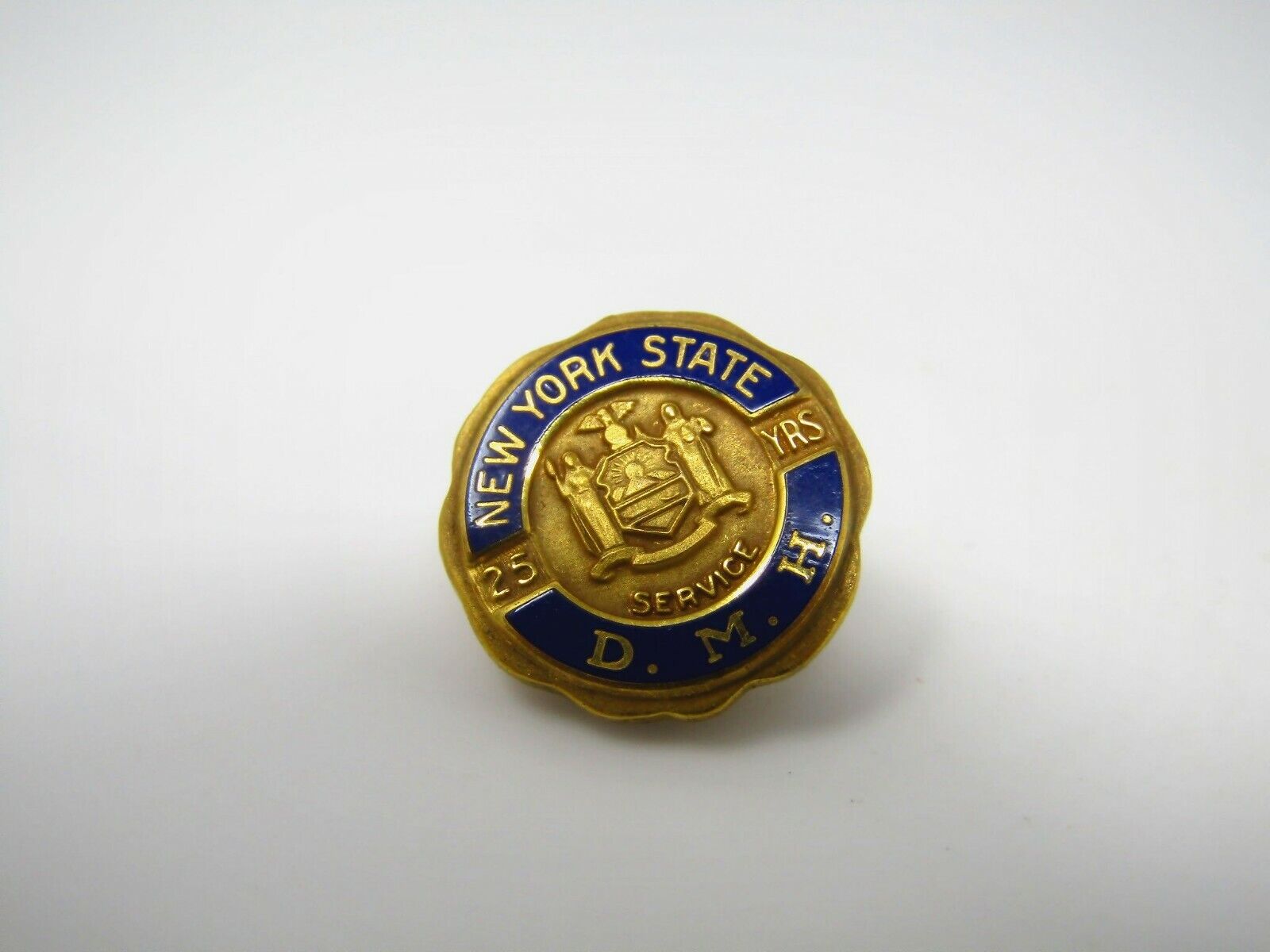 New York State D.M.H. DMH Pin Department of Mental Health 25 Years Service