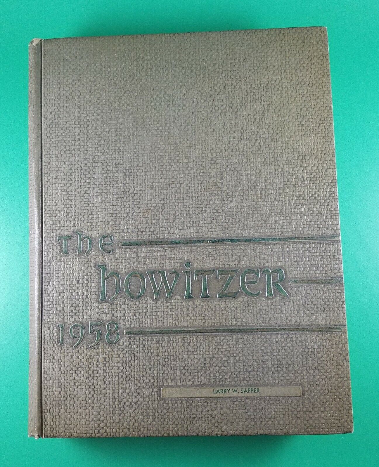 1958 U.S. MILITARY ACADEMY YEARBOOK HOWITZER WEST POINT